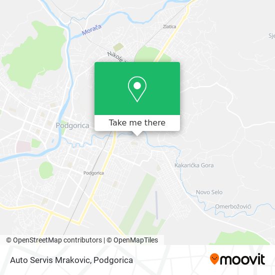 Auto Servis Mrakovic map