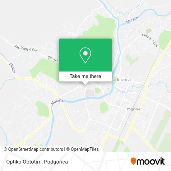 Optika Optotim map