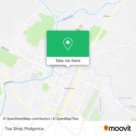 Top Shop map