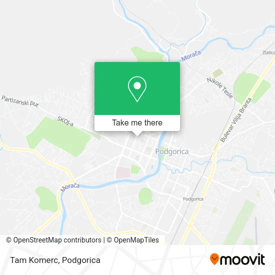 Tam Komerc map