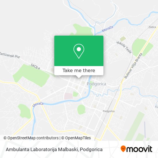 Ambulanta Laboratorija Malbaski map