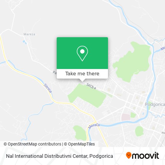 Nal International Distributivni Centar map