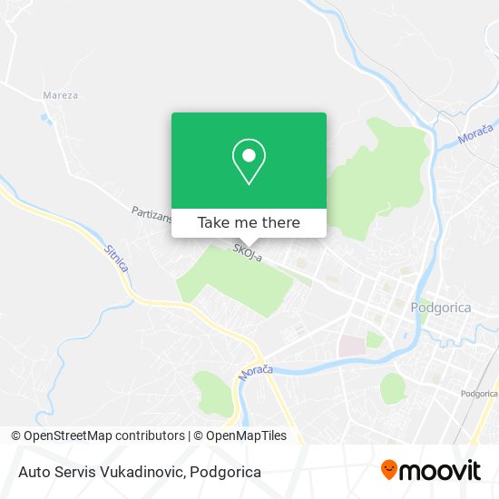 Auto Servis Vukadinovic map