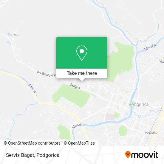 Servis Bagat map