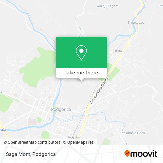 Saga Mont map