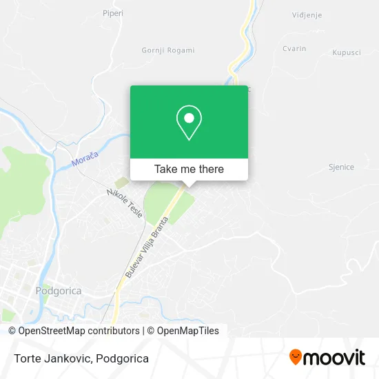 Torte Jankovic map