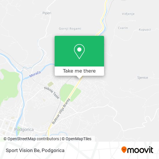 Sport Vision Be map