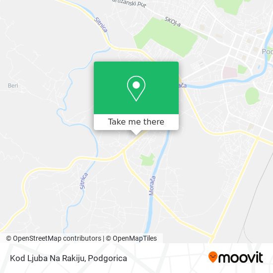 Kod Ljuba Na Rakiju map