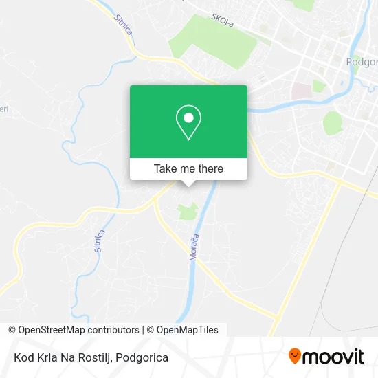 Kod Krla Na Rostilj map