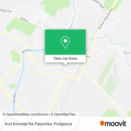 Kod Komsije Na Palacinke map