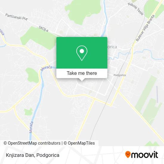 Knjizara Dan map