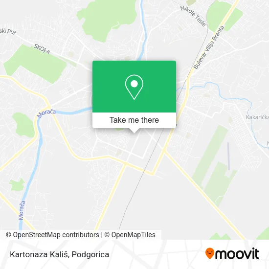 Kartonaza Kališ map