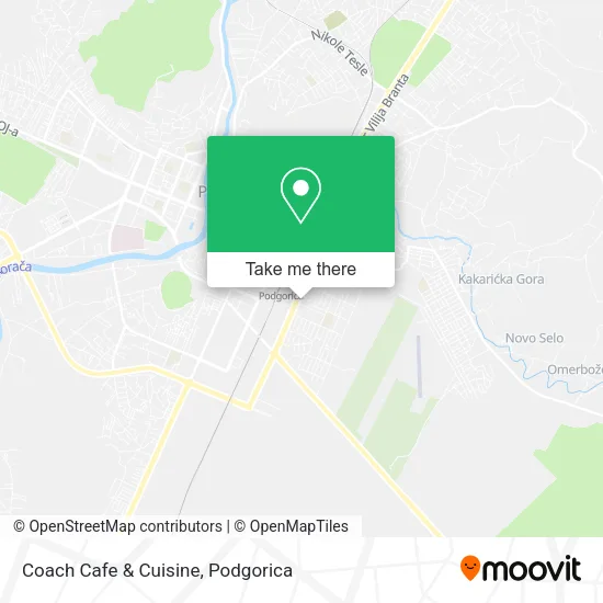 Coach Cafe & Cuisine map
