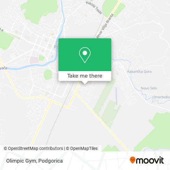 Olimpic Gym map