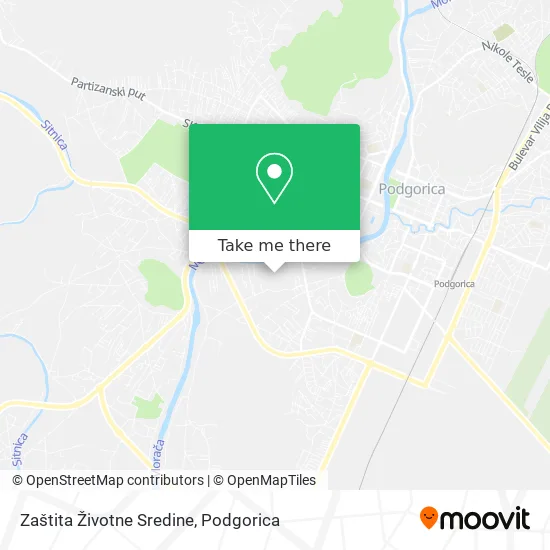 Zaštita Životne Sredine map