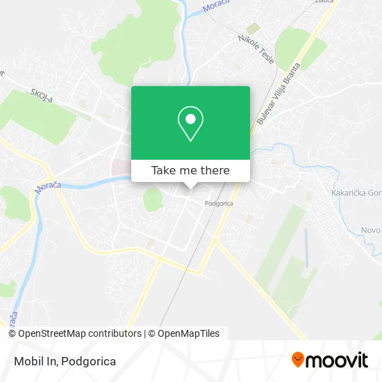 Mobil In map