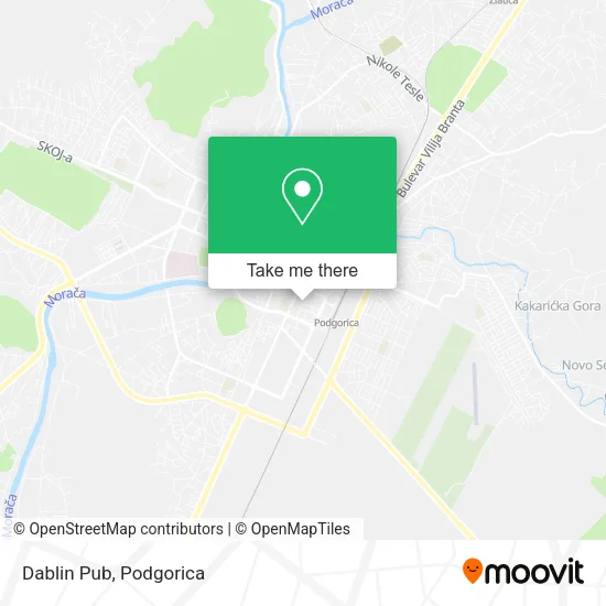 Dablin Pub map