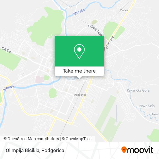 Olimpija Bicikla map
