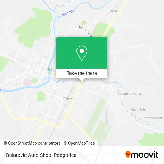 Bulatovic Auto Shop map