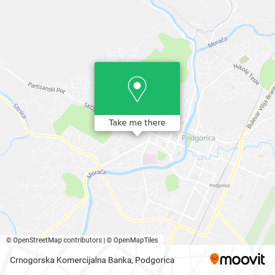 Karta Crnogorska Komercijalna Banka