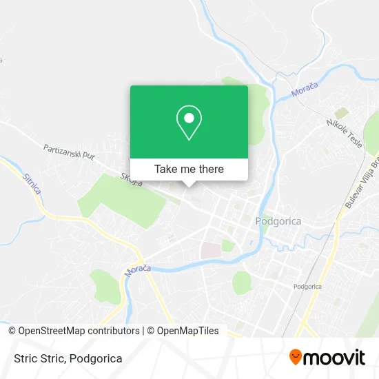 Stric Stric map