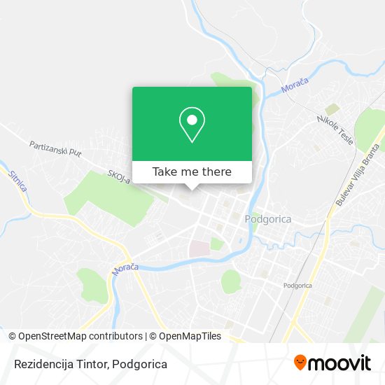 Rezidencija Tintor map
