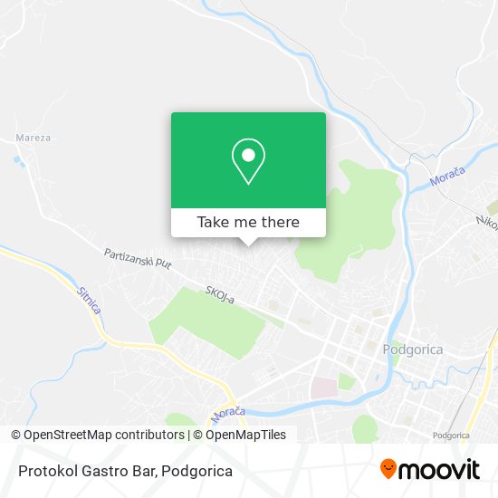 Protokol Gastro Bar map