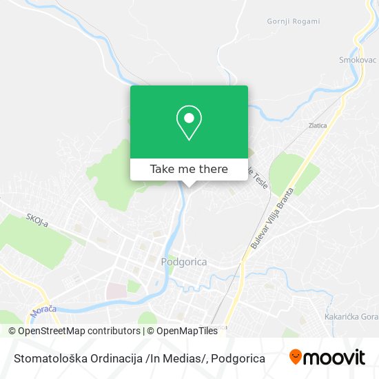 Stomatološka Ordinacija /In Medias/ map