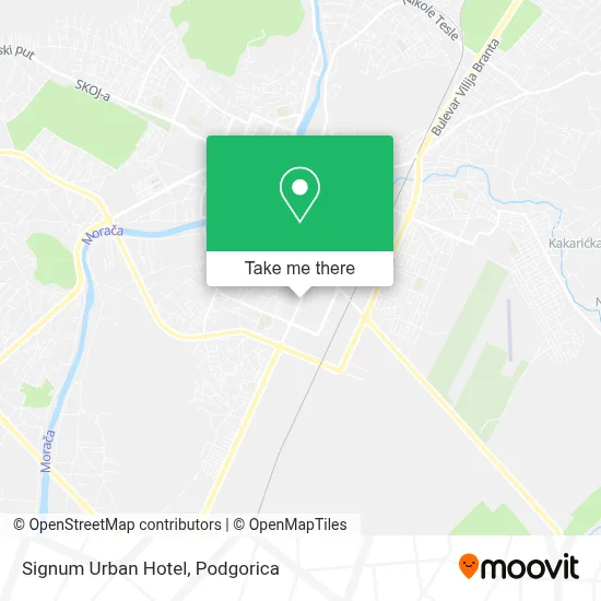 Signum Urban Hotel map