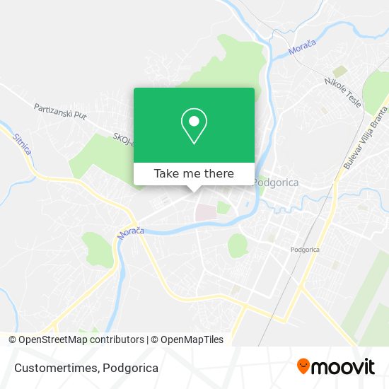 Customertimes map