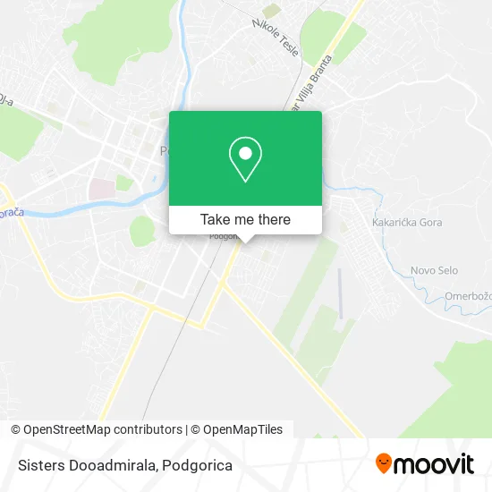 Sisters Dooadmirala map