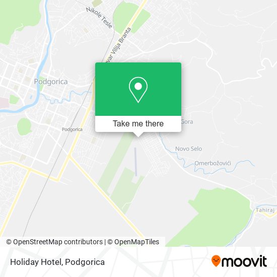 Holiday Hotel map