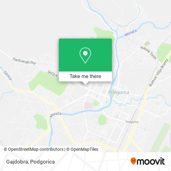 Gajdobra map