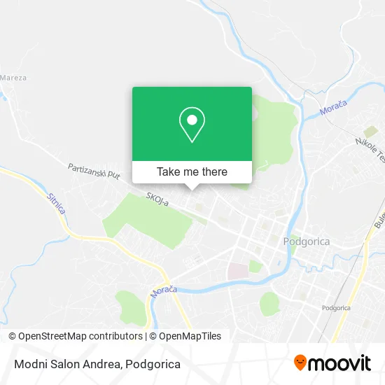 Modni Salon Andrea map