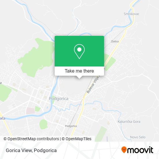 Gorica View map