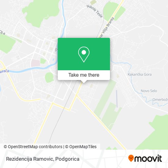 Karta Rezidencija Ramovic