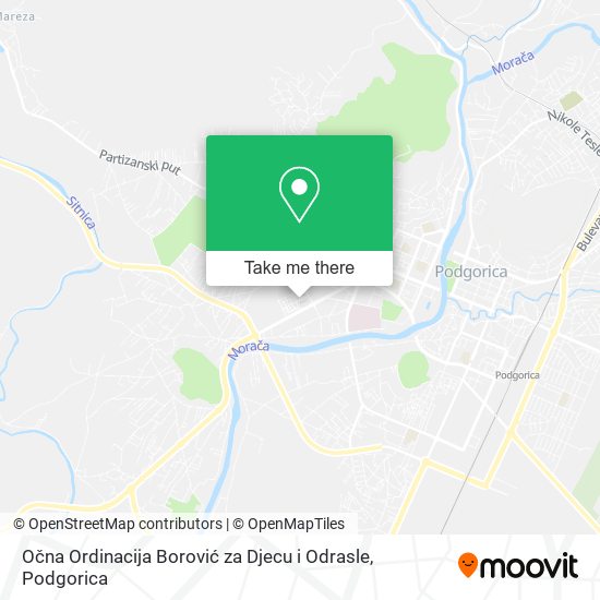 Očna Ordinacija Borović za Djecu i Odrasle map