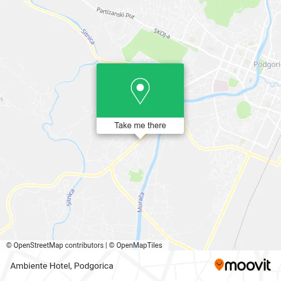 Ambiente Hotel map