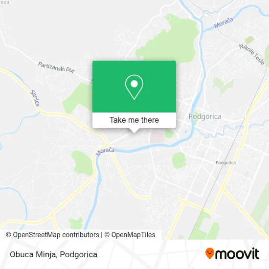 Obuca Minja map