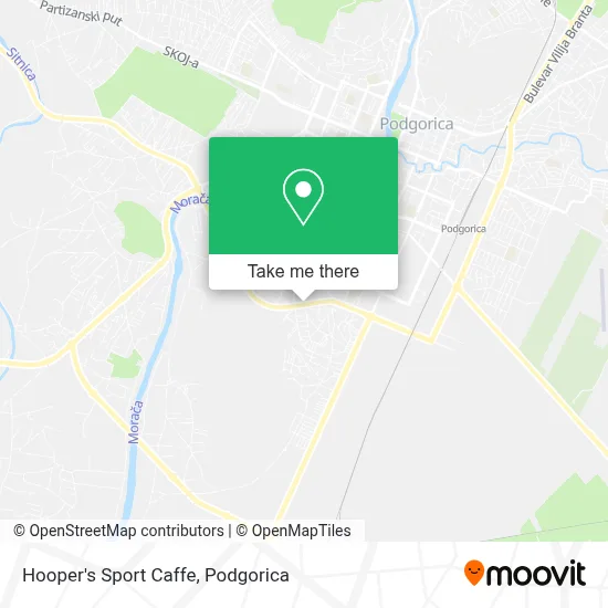 Hooper's Sport Caffe map