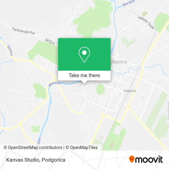 Kanvas Studio map