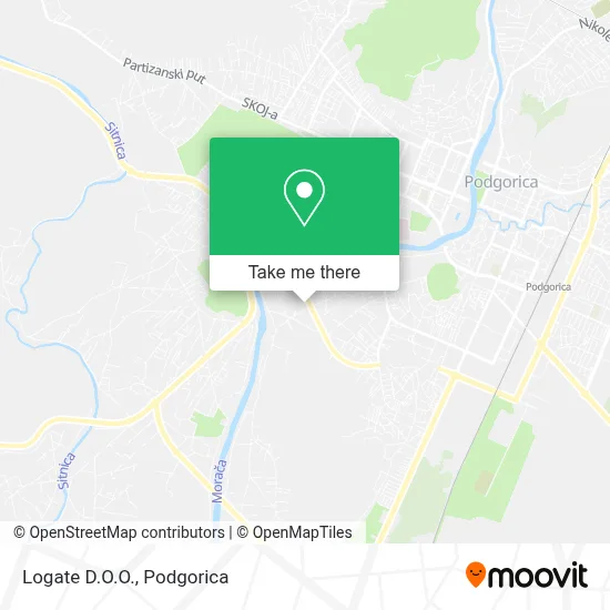 Logate D.O.O. map
