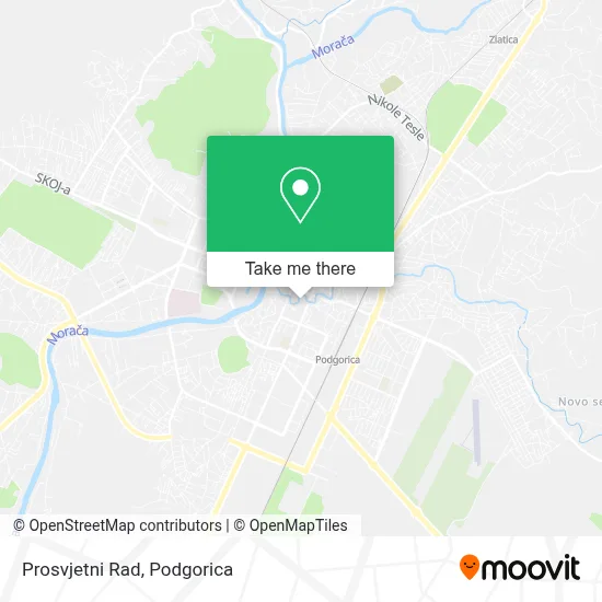 Prosvjetni Rad map