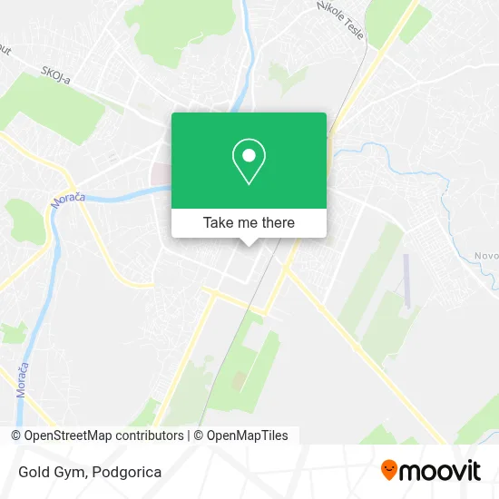 Gold Gym map