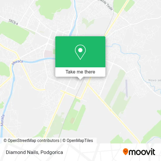 Diamond Nails map