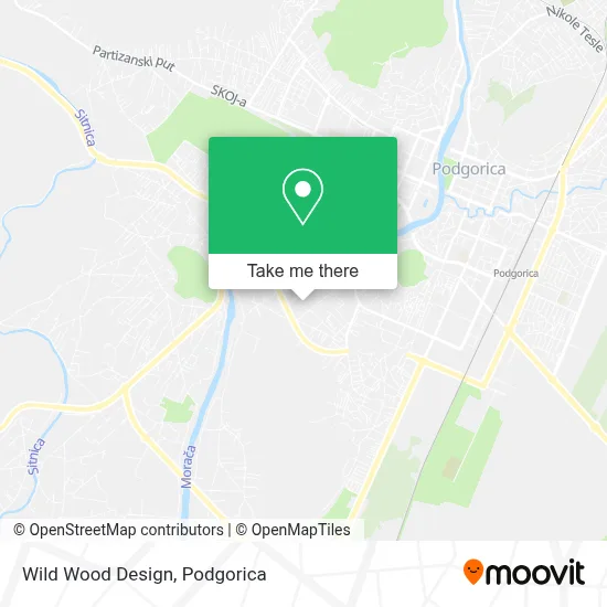 Wild Wood Design map