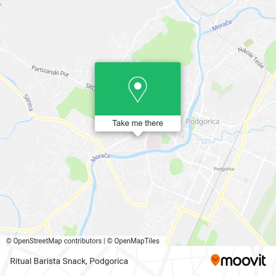 Ritual Barista Snack map