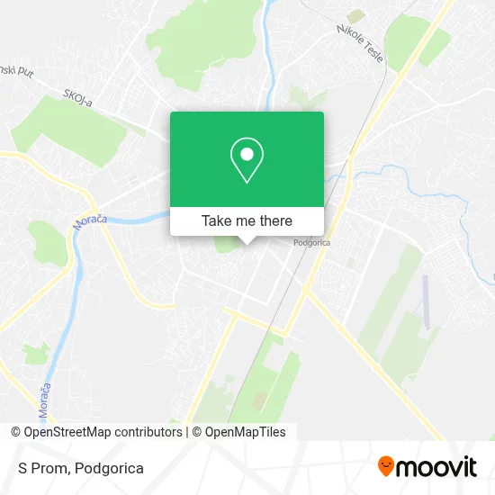 S Prom map