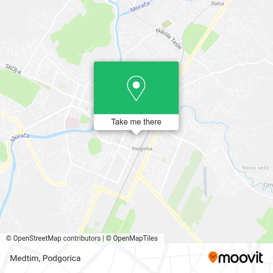 Medtim map