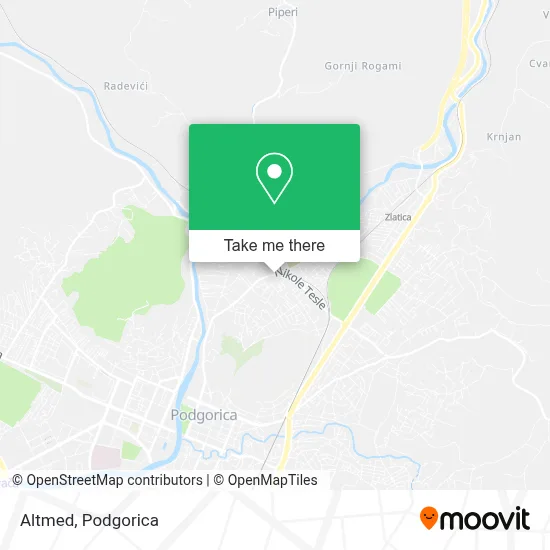 Altmed map